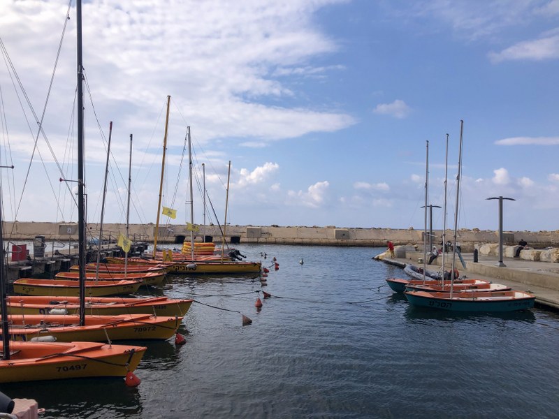 סירות בנמל יפו