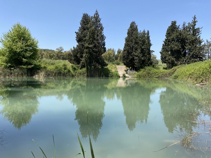 האגם הנעלם ליד נחל קיני