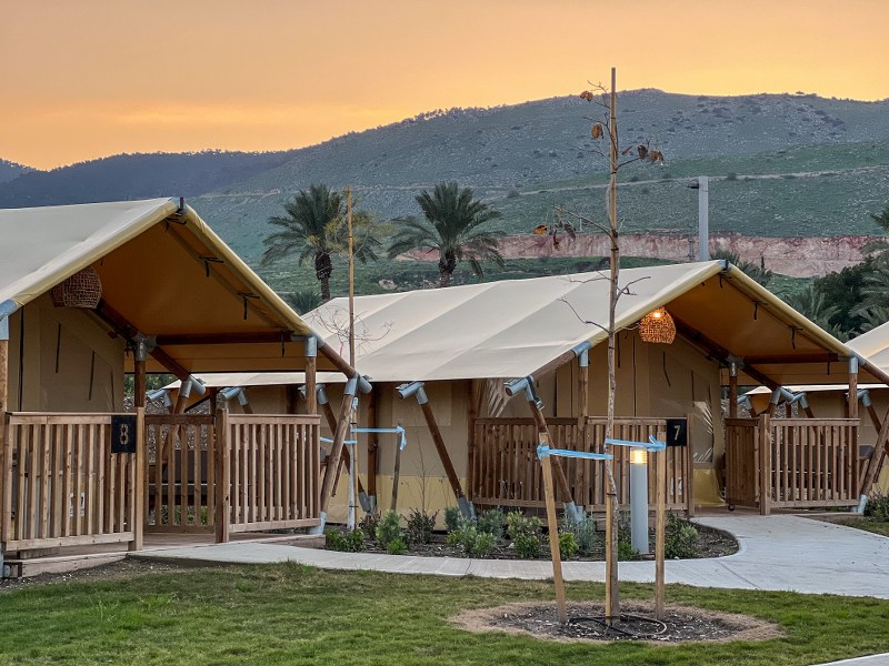 גלמפינג לילה בניר דוד